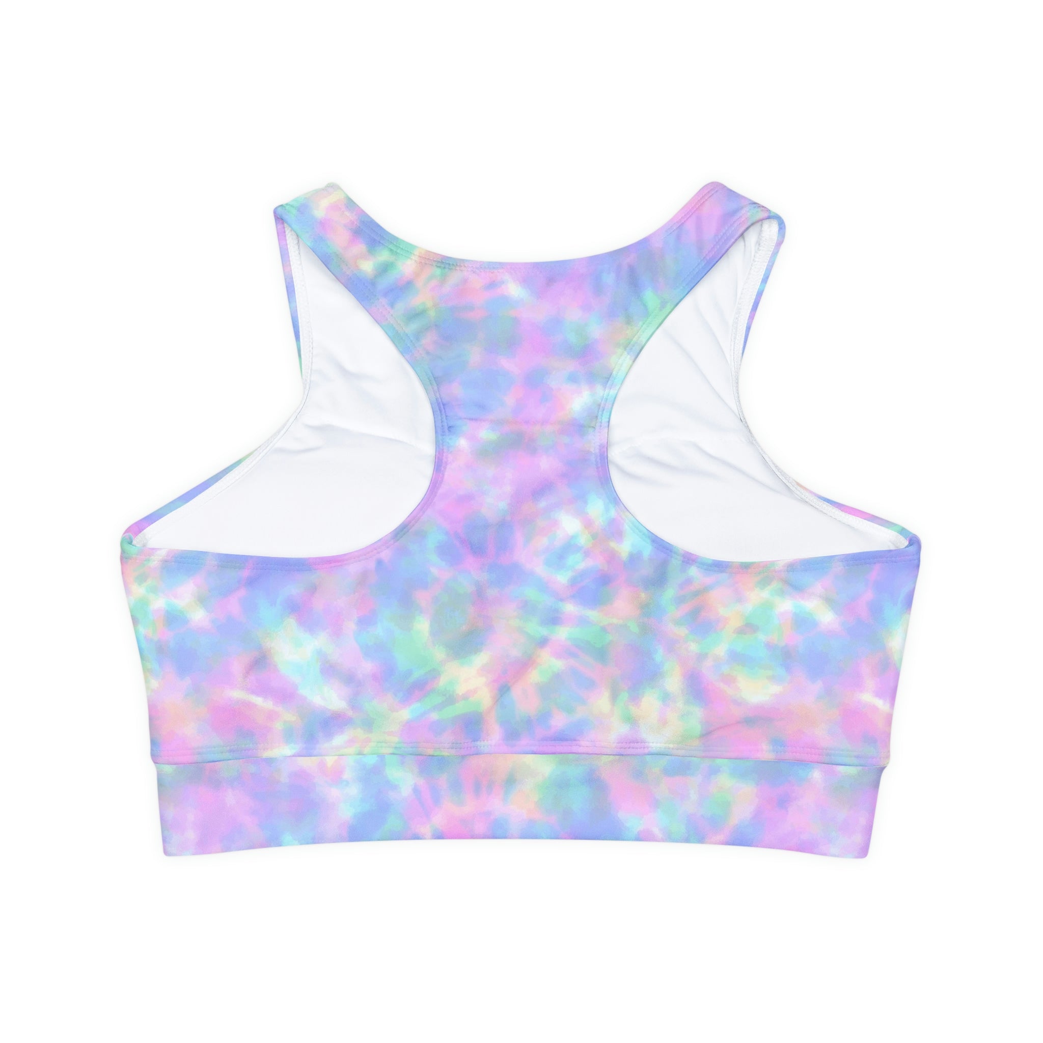 SHE REBEL - Glisten Tie Dye Sports Bra